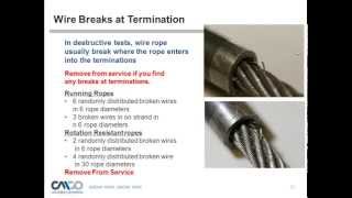 Safety Webinar Wire Rope Inspection and Maintenance for Your Underhung Hoist [upl. by Lertnek]