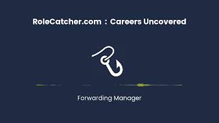 Forwarding Manager  Careers Uncovered [upl. by Edda]