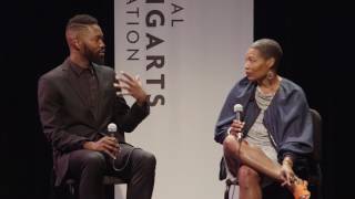 Tarell Alvin McCraney and Joan Morgan  YoungArts Master Class [upl. by Janos]