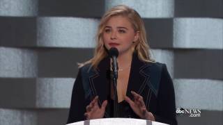 Chloe Grace Moretz Speech at the Democratic Convention [upl. by Agnella]