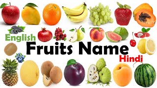 Fruits Name  Fruits Name in English  Fruits Name Vocabulary With Picture Spoken English [upl. by Bushweller]