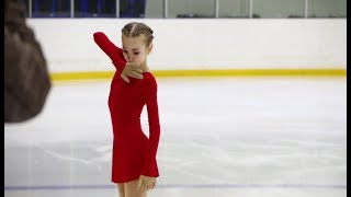 Дарья Усачёва КП Daria Usacheva SP Открытое Первенство Москвы 2018 [upl. by Suivatal]