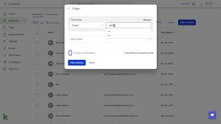 How to Create Contact Lists in Keap  Keap Tutorial [upl. by Ahsiugal370]