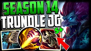 How to Trundle Jungle pre season  Trundle Jungle pre SEASON 14  League of Legends [upl. by Aniretak]