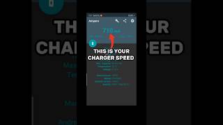 Ampere app  How to use ampere app  How to check charger speed shorts [upl. by Oyek275]