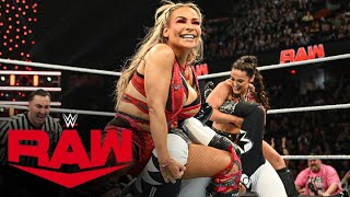 Natalya helps Lyra Valkyria amp Zelina Vega def Pure Fusion Collective Raw highlights Sept 9 2024 [upl. by Atilahs]