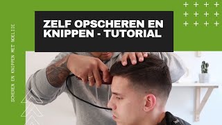 HOE MOET JE OPSCHEREN EN KNIPPEN TUTORIAL [upl. by Rape]