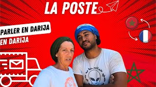 68  APPRENDRE LE DARIJA  DIALECTE MAROCAIN  La poste en darija [upl. by Kcuhc]