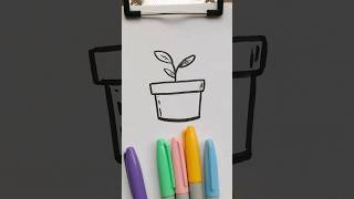 Como Dibujar una Planta 🌱✨ Dibujos para Dibujar [upl. by Schonfield]