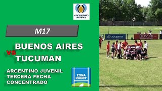 BUENOS AIRES  TUCUMAN 05112023 ARGENTINO JUVENIL M17 [upl. by Cibis]