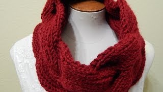 Tutorial Cuello Circular REVERSIBLE 2 agujas 1 de 2 [upl. by Fagen]