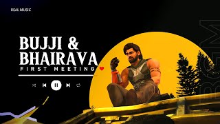 Bujji Meets Bhairava BGM 😍 Kalki 2898 AD [upl. by Yasnyl]