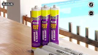 Using AlcoFlex Polyurethane Adhesive amp Sealant to seal a swimming pool [upl. by Aala]