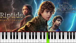 Riptide Percy Jackson Version Inspired by StealthPiano Melody 🌊🎹 piano tutorial pianocover [upl. by Sola]