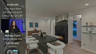 1140 Guizot Street San Diego CA 92107 with Melissa Tucci [upl. by Ynagoham931]