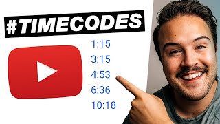 NEW YouTube Chapters Tutorial How to Add Timestamps on Your YouTube Videos [upl. by Kahn]