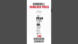 Standing Shoulder Press with Neutral Grip Build Shoulder Strength Muscle [upl. by Palgrave837]