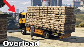 GTA 5 Real Life Mod  Cement Transport 3  Hino Truck Overload [upl. by Larred922]