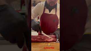 Filet migñon americanwagyu food butcher [upl. by Aguie]