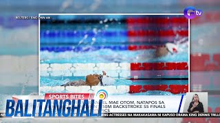 Philippine para swimmer Angel Mae Otom natapos sa 6th place sa womens 50 meters  Balitanghali [upl. by Nnylarej]