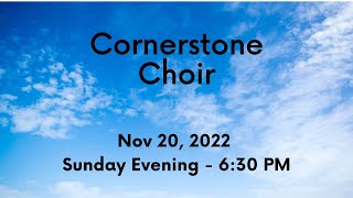 Cornerstone Mennonite Choir Concert [upl. by Notnel]