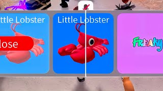 got the 0001 Little Lobster pet in Epic Minigames Roblox [upl. by Johnson]