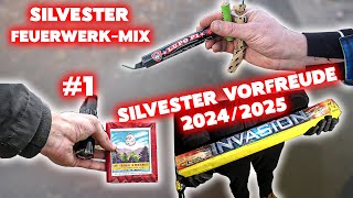 SILVESTER FEUERWERKMIX 1🎆 SILVESTER VORFREUDE 20242025😍 [upl. by Aidin]