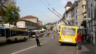 Verkehrsbetriebe Schaffhausen Abschied von den NAWTrolleybussen [upl. by Bradan]