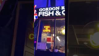 Gordon Ramsay Fish amp Chips nyc timessquare [upl. by Trescha]