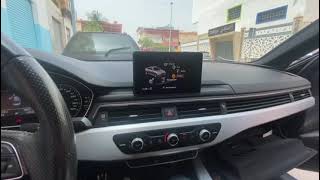 Audi A4 2016 installation MMI navigation [upl. by Ahsile]