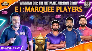 Project Pant Killer KL Shreyas Surge BIDDING MADNESS  E1 Marquee  Winning Bid  IPL Auction [upl. by Annoved]