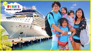 Were going on a Cruise Family Fun Vacation Trip with Ryans Family Review [upl. by Ahsiele]