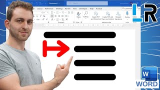 Indent 2ND line of paragraph in MS Word ✅ 1 MINUTE [upl. by Richter]