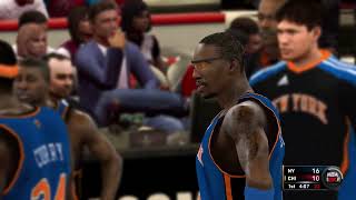 NBA 2K11 Gameplay  New York Knicks vs Chicago Bulls [upl. by Euqnomod]