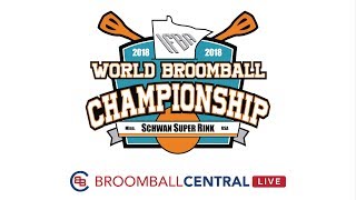 2018 World Broomball Championships  End Game Highlights [upl. by Nosauq52]