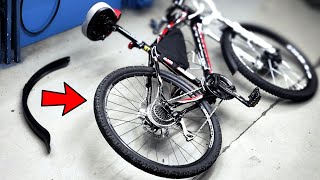 How to install mudguards on a bicycle Bicycle water fenders [upl. by Nomzed]