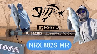 HIGH END FISHING GEAR GLoomis NRX INSHORE 882s MR 74 Spinning Rod Review and Close Up [upl. by Aner]