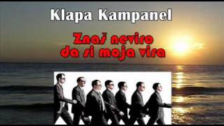 Klapa Kampanel  Znaš neviro da si moja vira [upl. by Ellehcyt992]