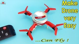 How to make a Remote Control Helicopter Drone at Home  100 fly [upl. by Jaehne23]