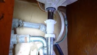 Fixing a sink drain [upl. by Monty704]