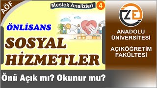 AÖF Sosyal Hizmetler Önlisans  Önü Açık mı Okunur mu Atama Durumu [upl. by Neimad]