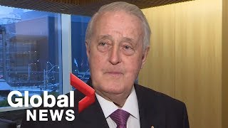 Brian Mulroney says passing of George HW Bush is a tremendous loss [upl. by Arianne]