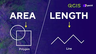 How To Calculate Length And Area Of A Shapefile Using QGIS  Measure Distance And Area In QGIS [upl. by Alysa]