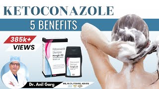 7 दिन मे Dandruff झड़ना रोके 5 Benefits of Ketoconazole Shampoo Ketoconazole Shampoo For Hair Loss [upl. by Ricoriki]