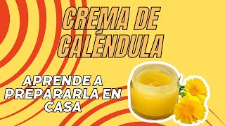 Prepara Crema de Caléndula en Casa ¡Natural y Fácil [upl. by Alleciram324]