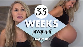 33 WEEKS PREGNANT UPDATE  Am I Depressed Breech Turning Exercises [upl. by Nirrok65]