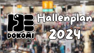 Dokomi 2024 Hallenplan  dokomi dokomi2024 otaku nerd anime manga [upl. by Robillard]