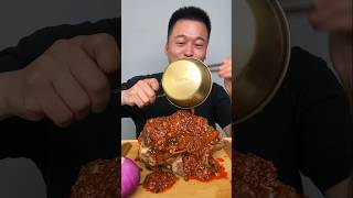 Spicy gravy lamb head daily delicius short [upl. by Asilana524]