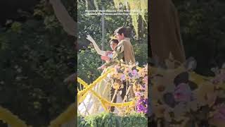 Disneyland Magic Happens Tiana Prince Naveen of Maldonia The Princess and the Frog filmed in 4k [upl. by Terri]