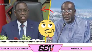 DIALOGUE CONTRE DIALOGUE  Moustapha Sarrè  Macky sall On La Jamais Considéré comme un homme de [upl. by Ayaj]